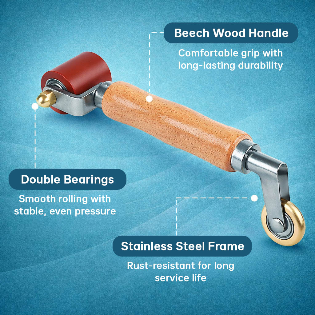 Dual-End Seam Roller